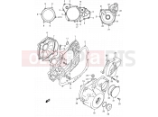 SUZUKI DR-Z400S K1 (2001) (E03,E28,E33) 5 - CRANKCASE COVER