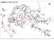 CFMOTO UFORCE 1000 (CF1000UTR-5) LEFT CRANKCASE COVER ASSY. - E01-4-V2
