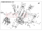 CFMOTO UFORCE 1000 (CF1000UTR-5) CYLINDER HEAD NO.2 ASSY. - E02-6