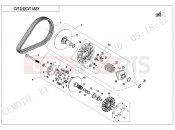 CFMOTO UFORCE 1000 (CF1000UTR-5) CVT ASSY(FOR ELECTRONIC DOWNHILL BRAKING) - E05-C