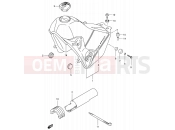 SUZUKI DR-Z400S K1 (2001) (E03,E28,E33) 35A - FUEL TANK (MODEL K1)