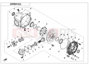 CFMOTO 2023 UTV UFORCE 1000 (CF1000UTR-5) REAR AXLE(NO DIFFERENTIAL) - F33-B