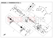 CFMOTO 2024 UTV UFORCE 1000 (CF1000UTR-5) TRANSMISSION SYSTEM(3) - E06-3-V8