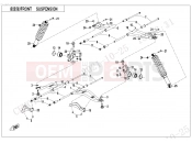 CFMOTO 2025 UTV UFORCE 1000 (CF1000UTR-5) FRONT SUSPENSION - F05