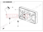 CFMOTO 2025 UTV UFORCE 1000 (CF1000UTR-5) DASHBOARD - F17