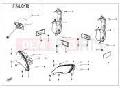 CFMOTO 2026 UTV UFORCE 1000 (CF1000UTR-5) LIGHTS - F16