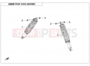 CFMOTO U10 PRO (CF1000UTR-8 [ABS] ) FRONT SHOCK ABSORBER - F05-2