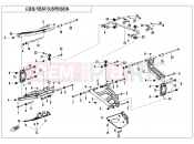 CFMOTO U10 PRO (CF1000UTR-8 [ABS] ) REAR SUSPENSION - F06-1