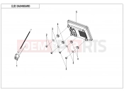 CFMOTO U10 PRO (CF1000UTR-8 [ABS] ) DASHBOARD - F17