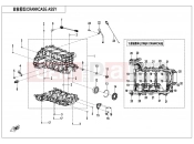 CFMOTO U10 PRO (CF1000UTR-8 [ABS] ) CRANKCASE ASSY(STANDARD) - E01-1-A