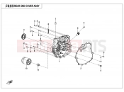 CFMOTO U10 PRO (CF1000UTR-8 [ABS] ) REAR END COVER ASSY - E01-4