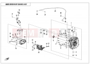CFMOTO U10 PRO (CF1000UTR-8 [ABS] ) RIGHT GEARBOX ASSY - E01-6