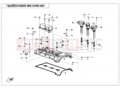 CFMOTO U10 PRO (CF1000UTR-8 [ABS] ) CYLINDER HEAD COVER ASSY - E02-1-V2