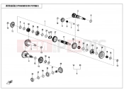 CFMOTO U10 PRO (CF1000UTR-8 [ABS] ) TRANSMISSION SYSTEM(1) - E06-1-V2