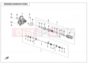 CFMOTO U10 PRO (CF1000UTR-8 [ABS] ) TRANSMISSION SYSTEM(2) - E06-2-V1