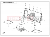 CFMOTO U10 PRO (CF1000UTR-8 [ABS] ) MIDDLE PLASTICS - F04-4