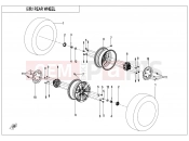 CFMOTO U10 PRO (CF1000UTR-8 [ABS] ) REAR WHEEL - F11