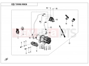 CFMOTO U10 PRO (CF1000UTR-8 [ABS] ) TOWING WINCH(PREMIUM) - F15-2-A
