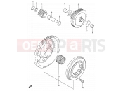 SUZUKI DR-Z400S K2 (2002) (E02) 7 - STARTER CLUTCH