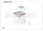 CFMOTO U10 PRO (CF1000UTR-8K [ABS] ) OIL PAN ASSY - E01-2