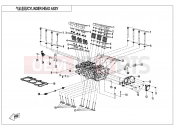 CFMOTO U10 PRO (CF1000UTR-8K [ABS] ) CYLINDER HEAD ASSY - E02-2