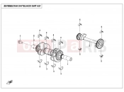 CFMOTO U10 PRO (CF1000UTR-8K [ABS] ) CRANK SHAFT@^BLANCER SHAFT ASSY(STANDARD) - E04-2-A