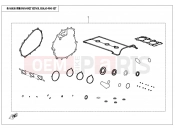CFMOTO U10 PRO (CF1000UTR-8K [ABS] ) ENGINE GASKET SET@^OIL SEAL @^O-RING - E29