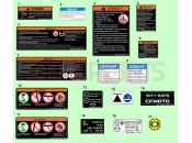 CFMOTO U10 PRO (CF1000UTR-8K [ABS] ) WARNING DECAL(TURKEY) - F19-1-B