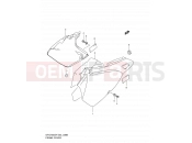 SUZUKI DR-Z400S K2 (2002) (E02) 38B - FRAME COVER (MODEL K2)