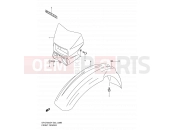 SUZUKI DR-Z400S K2 (2002) (E02) 39B - FRONT FENDER (MODEL K2)