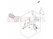 SUZUKI DR-Z400S K2 (2002) (E02) 42 - LEFT HANDLE LEVER