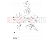 SUZUKI DR-Z400S K2 (2002) (E02) 43A - REAR FENDER (MODEL K2/K3)
