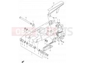 SUZUKI DR-Z400S K2 (2002) (E02) 52 - REAR SWINGING ARM