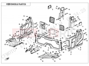 CFMOTO UFORCE 1000 (CF1000UU) MIDDLE PLASTICS(FOR NON SIDE DOORS) - F04-3-B-V4