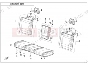 CFMOTO UFORCE 1000 (CF1000UU-2) REAR SEAT - F13-2