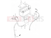 SUZUKI DR-Z400S K2 (2002) (E03,E28,E33) 25 - BATTERY