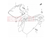 SUZUKI DR-Z400S K2 (2002) (E03,E28,E33) 38B - FRAME COVER (MODEL K2)