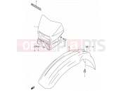 SUZUKI DR-Z400S K2 (2002) (E03,E28,E33) 39B - FRONT FENDER (MODEL K2)