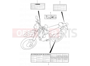 SUZUKI DR-Z400S K2 (2002) (E03,E28,E33) 44 - LABEL