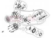 CFMOTO RANCHER 500 (CF500-3) REAR AXLE  - F35