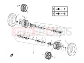 CFMOTO RANCHER 500 (CF500-3) REAR WHEEL - F09
