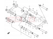 SUZUKI DR-Z400S K2 (2002) (E03,E28,E33) 54 - REAR CUSHION LEVER