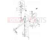 SUZUKI DR-Z400S K2 (2002) (E03,E28,E33) 57 - REAR MASTER CYLINDER