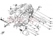 CFMOTO RANCHER 500 (CF500-3) LEFT CRANKCAS