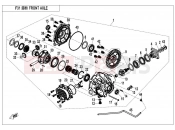 CFMOTO UFORCE 550 (CF500UTR-2) FRONT AXLE