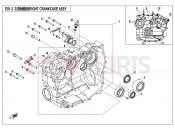 CFMOTO UFORCE 550 (CF500UTR-2) RIGHT CRANKCASE ASSY. - E01-2