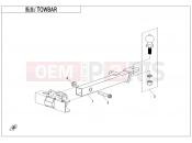 CFMOTO UFORCE 550 (CF500UTR-2) TOWBAR(WITHOUT REINFORCEMENT PIPE) - F40-A