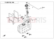 CFMOTO UFORCE 550 (CF500UTR-2) FUEL TANK - F12
