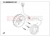 CFMOTO UFORCE 550 (CF500UTR-2) MAGNETO ASSY(LOW POWER) - E03-A