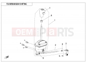 CFMOTO UFORCE 550 (CF500UTR-2) GEAR SHIFTING - F32